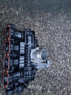 2016 VW Golf R Inlet Manifold with Throttle Body and Injectors 2.0