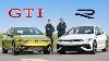 2022 Vw Golf Gti Vs Golf R Review Thrifty Meets Drifty