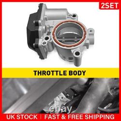 2x Engine Airflow Throttle Body Valve 03L128063K For SEAT Alhambra 10-22 Auto 2x Engine Airflow Throttle Body Valve 03L128063K For SEAT Alhambra 10-22 Auto