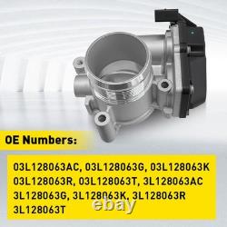 2x Engine Airflow Throttle Body Valve 03L128063K For SEAT Alhambra 10-22 Auto