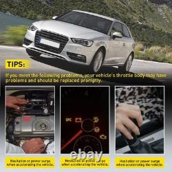 2x Engine Airflow Throttle Body Valve 03L128063K For SEAT Alhambra 10-22 Auto