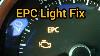 Epc Light Fix Vw Cylinder Misfire