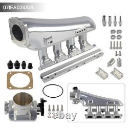 Intake Manifold + 80mm Throttle Body + Fuel Rail Kit For VW GTI MK4 Audi TT 1.8T