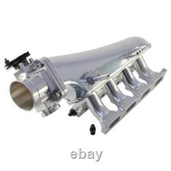 Intake Manifold Kit + 80mm Throttle Body + Fuel Rail For VW GTI MK4 Audi TT 1.8T