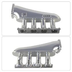 Intake Manifold Kit + 80mm Throttle Body + Fuel Rail For VW GTI MK4 Audi TT 1.8T