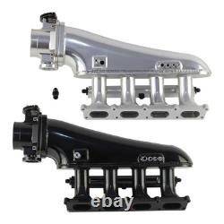 Intake Manifold Kit + 80mm Throttle Body + Fuel Rail For VW GTI MK4 Audi TT 1.8T