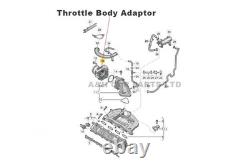 THROTTLE BODY ADAPTER For Audi A1 A3 Seat Alhambra Ibiza Citigo FabIA 1.4 TSI