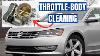 Throttle Body Cleaning Vw Passat CC Tiguan Jetta Diy