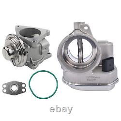 Throttle Body + EGR Valve for VW Passat Golf Jetta Polo Audi A3 Seat Skoda 4-pin