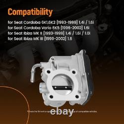 Throttle Body For VW Bora Golf Mk4 Skoda Octavia Seat Ibiza Cordoba 1.4 1.6