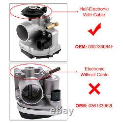 Throttle Body Valve For VW Bora Golf Mk4 Seat Leon Toledo Mk2 1.4 16V 030133064F